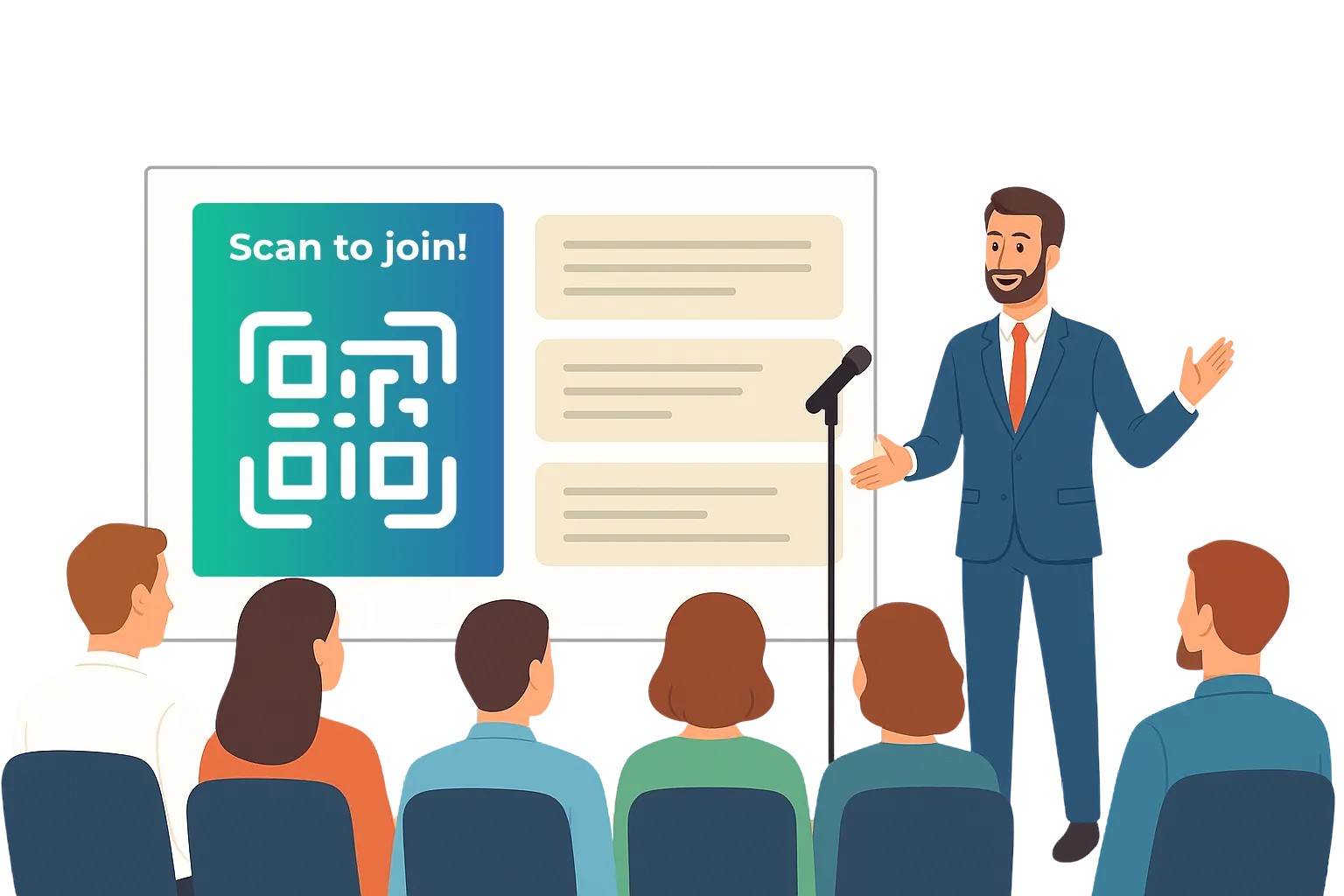 Question mark illustration